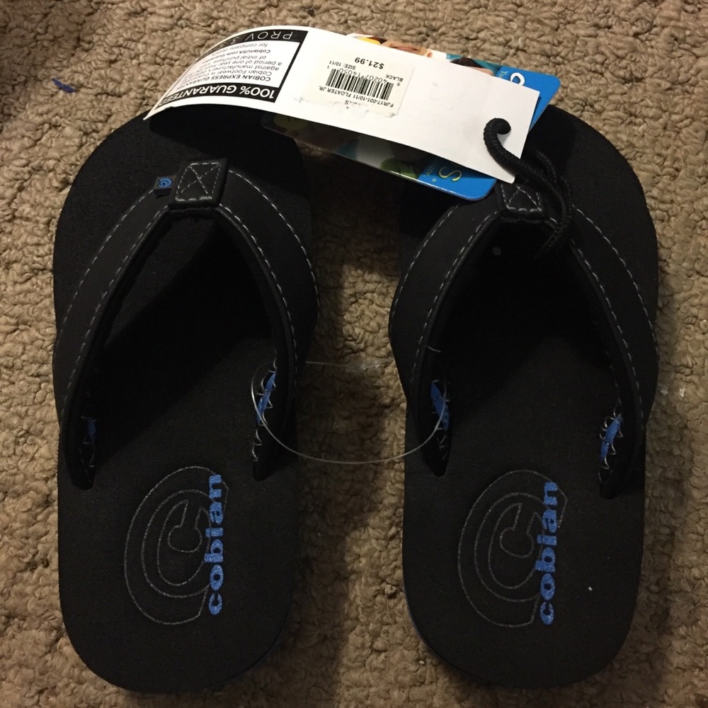 Cobian kids flip flop shoes
